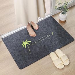 Carpets Floor Mat For Entering The House Door Kitchen Absorbent Bathroom Non Slip Foot Rug