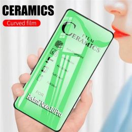 HD Ceramic Soft Film For Huawei Honor 90 80 70 Magic 5 Lite Pro Screen Protector For Huawei P60 P40 P30 Pro Nova 10 Mate 40 Film