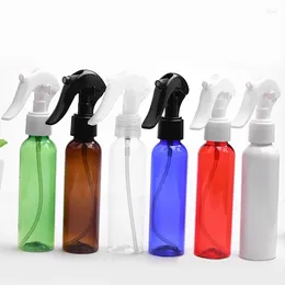 Storage Bottles 40pcs 120ml Empty White Black Brown PET Bottle Trigger Spray Pump Plastic Container For Household House Cleaning Packaging