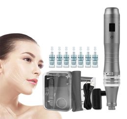 Dr Pen M8 with 7pcs Cartridge Professional Electric Wireless Derma RF Microneedling Machine MTS Mesotherapy Bbglow 2206234304009