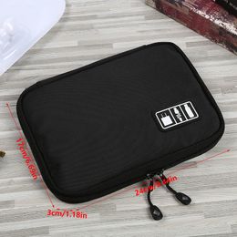 Travel Accessory Cable Bag Portable Travel Cellphone Charge Charger Holder Digital USB Electronic Gadget Cable Organiser