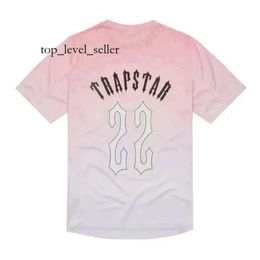 Men's T-Shirt Trapstar Short Sleeve Printed Short Sleeve Tracksuit Cotton London Street Wear Trend Fashion Design S-Xl 158