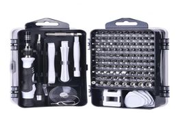 115 in 1 Cell Phone Repairing Tools Bag Disassemble Screwdriver Set Toolkit for Various mobile phones Laptop PC9084391