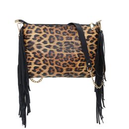 PU Leather Crossbody Bags Women Luxury Zebra Print Patchwork Shoulder Handbags Designer Tassels Wristlet Clutch Wallet Dom