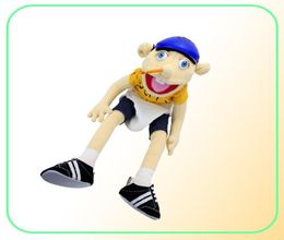 60cm Large Jeffy Boy Hand Puppet Soft Doll Funny Party Props Christmas Plush Toys Kids Gift 2207192971513