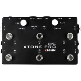 Connectors Xtone Pro 192k Professional Mobile Audio Interface with Midi Controller for Iphone/ipad/pc/ & Ultra Low Latency