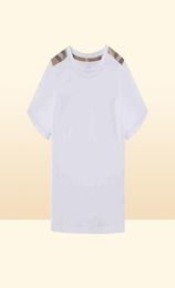 Toddler Boys Summer White T Shirts for girls Child Designer Brand Boutique Kids Clothing Wholesale Luxury Tops Clothes AA2203165364956