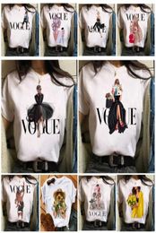 Plus Size S3XL Designer Womens Fashion White Tshirt Letter Printed Short Sleeve Tops Loose Cause Clothes 26 Colours3227826