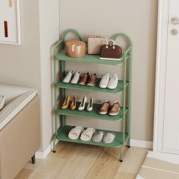 Simple Modern Shoe Rack for Porch MultiLayer Shoe Cabinets with Cat Ear Modeling Versatile Scene Furniture Stands for Home