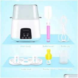 Bottle Warmers Sterilizers Baby Sterilizer Milk Warmer 6 In 1 Mti Function Matic Intelligent Thermostat Disinfection Thermos 240401 Dr Otxi2