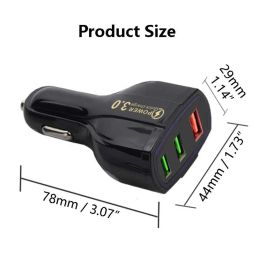 MZX Car Charger Type C A USB Fast Charging 12V Adapte Cigar Lighter Jack Ultra Quick Charge Mobile Cell phone for Car iPhone 15