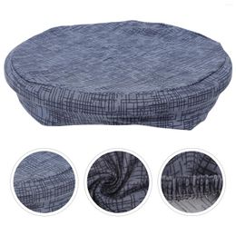 Storage Bags 2pcs Round Stool Cover Stretch Bar Washable Seat