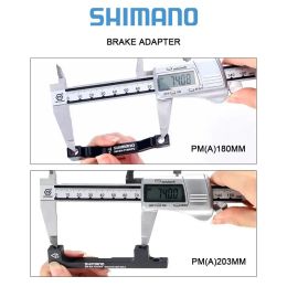 SHIMANO SM-MA-F180P/P2 Brake Disc Adapter PM A 180mm 203mm Mountain Bike Brake Rotor Mount Adapter IS/PM MTB Rotor Converter