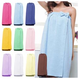Towel Quick Dry Soft Bath For Women Stripe Sauna Spa Bathrobes Elastic Adjustable Wearable Bathrobe Breast Towels Charcoal