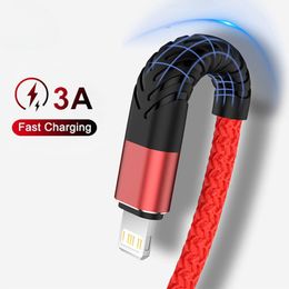 USB Cable For iPhone 11 12 13 14 Pro X XS Max 6 7 8 Plus SE Apple iPad Fast Charge Cord Origin Mobile Phone Charger Data Wire 3m