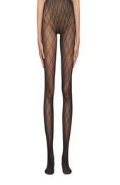 Letter GLCF Sexy Mesh Long Desinger Stockings Home Textile Women Delicate Womens Tights Net Stocking Ladies Wedding Party Panty5604454