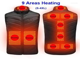 Men039s Vests Heated Vest Charging Lightweight Jacket With 9 Heating Zones Ororo Body Warmer For Unisex Riding Camping Hiking F6609793
