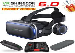 Original VR shinecon 60 Standard edition and headset version virtual reality VR glasses headset helmets Optional controller LJ2008019669