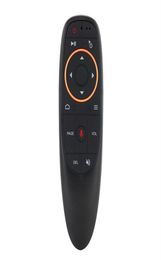 G10G10S Voice Remote Control Air Mouse with USB 24GHz Wireless 6 Axis Gyroscope Microphone IR Remote Controls For Android tv Box5317483