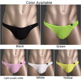Sexy Men Underwear Bulge Pouch Breifs Translucent Wet Seductive Lingerie Low Waist Underpants Comfort Panties Calzoncillos