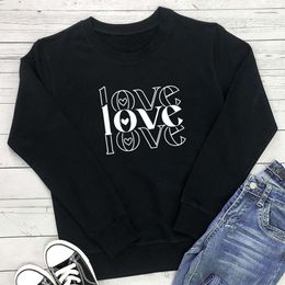 Designer Women's Hoodies Sweatshirts Hot Autumn/winter Hoodie i Valentines Day Love Pure Letter Printed New Hoodie