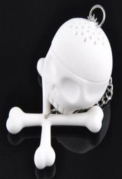 Creative TBones Bones Skull Tea Infuser Tea Strainer for Home Decor Health Beauty for slimming7815660