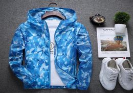 Unisex coat Sunscreen skin clothing camouflage hiking jackets windproof sun protection UV outdoor sports rain coats6668021