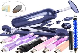 FREDORCH Sex Machine Gun with Big Dildo Automatic Thrusting Machines for women Retractable 8 Accessories Vibrator Masturbation 25860753