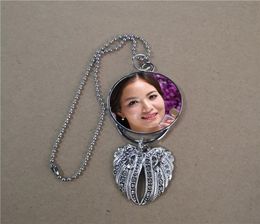 sublimation blank wings car hanger with chains fashion transfer printing blank Jewellery consumables7771296