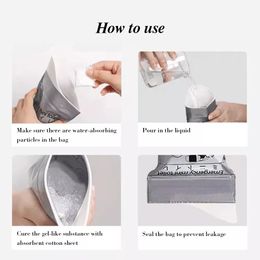 4/5PCS Outdoor Emergency Urinate Bags 700ml Easy Take Piss Bags Travel Mini Mobile Toilet for Baby Women Men Vomit Bag