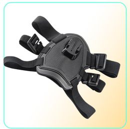 Dog Collars Leashes 1Pcs Adjustable Harness Chest Strap Mount Action Camera Holder Base Hero Sports Accessories7750580