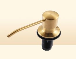 Liquid Soap Dispenser 8 Colors Countertop Stainless Steel Kitchen Sink Brushed Gold Large Capacity Detergent Pump Bottle 2211034540598