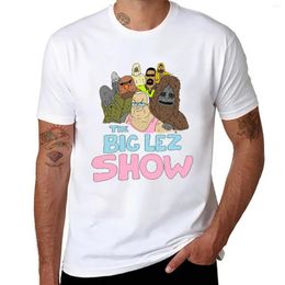 Men's Tank Tops The Big Lez Show Logo T-Shirt For A Boy Funny T Shirts Black Shirt Quick Drying Plain Men