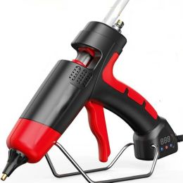 Gun 300w Professional Hot Melt Glue Gun Digital Adjustable Temperature Use 11 Mm Glue Sticks Industrial Tools Silicone Gun