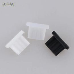 10pcs Universal Micro- Dustproof Tablet PC Notebook Laptop USB Silicone Dust Plug Charger Port Cover Cap Female Jack Interface