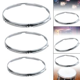 Snare Drum Batter Heavy Duty Portable Replacement Musical Accessory 6 Hole Drum Rim for Maintain Daily Use Repair Office Show