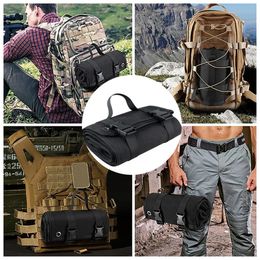 Rollable Hardware Tool Bag With Strap Water Resistant Durable Pack For Working