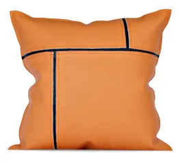Pillow Fashion Brief Solid Orange Decorative Throw Pillow/almofadas Case 45 50 European Simple Modern Cover Home Decorating