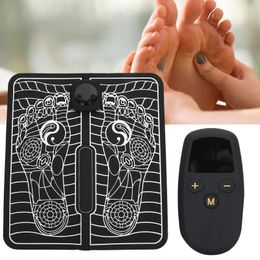 Bath Mats 2024 EMS Foot Pad Fatigue Relief Physiotherapy Massager