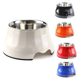 Raised Dog Bowls Nonskid Melamine Feeding Station for Cosy Eating Dishwasher Safe Long Legged Dogs Y200917262t