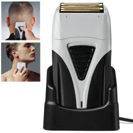 Shavers Professional Barber Hair Electric Shaver For Men Beard Electric Razor Bald Head Shaving Machine Finishing Rechargeable Set