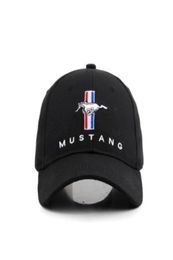 Wide Brim Hats 2021 Black Baseball Cap Sports Racing Car Men039s Sunglasses Moto MUSTANG Moto Motorcycle 3D Embroidery4944464