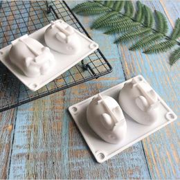 Baking Moulds Pig Modelling Silicone Mould Moulds Cake 3D Mousse DIY Decorative Pudding Jelly Cartoon