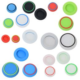 2PCS Two-tone Style Silicone Cap Thumb Stick Grip Cap For PS3 PS4 PS5 Xbox X/S 360 One Controller Joystick Non-slip Analogue caps