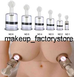 Massage 1pcs Nipple Sucker Clitoris Suction bdsm bondage Massager Nipple Vacuum Clamps Pump Breast Enlarger Sex Toys for Adults Wo9778998