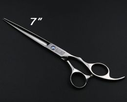 7 inch Professional Hair Cutting Scissors hairdressing Barber Salon Pet dog grooming Shears BK035 LY1912318136456