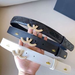 luxury women belt designer belts womens fashion metal smooth buckle casual solid color leather applique formal Belt