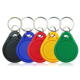 Rings 50pcs Ntag213 Nfc Tags Keychain 13.56mhz Iso14443a Rfid Keyfobs Ntag 213 Chip for All Nfc Enabled Phones