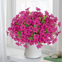 Decorative Flowers Violet Artificial Flower Little Daisy Arrangement Decoration Shooting Props Living Room Outdoor Bouquet