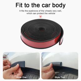 SEAMETAL Car Fender Flare Protector Strip Rubber Anti Scratch Auto Wheel Arches Wing Guard Cover Universal for Most Car Models